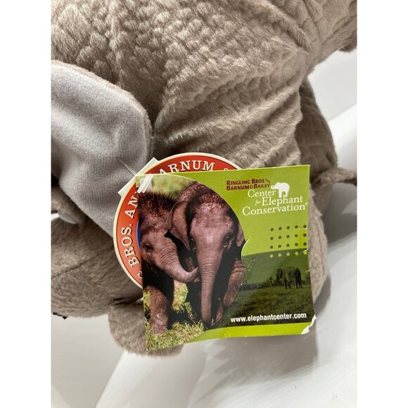 Ringling Bros Plush Elephant Mom & Baby – Circus Toy w/ Tags – Vintage Collectib - Picture 11 of 12